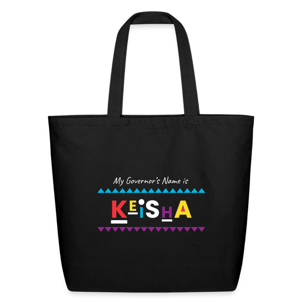 Eco-Friendly Cotton Tote - black
