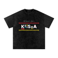 Snow Washed Oversized Tee — 250 GSM