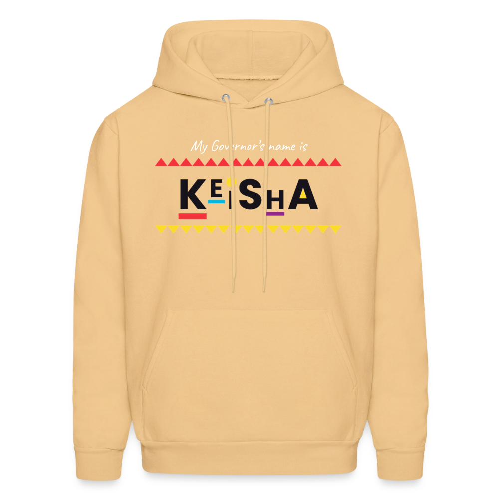 Men's Hoodie - light gold 