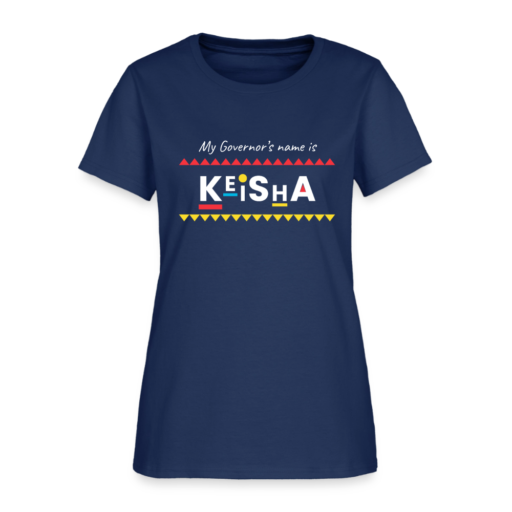 Women's T-Shirt -  blue dusk