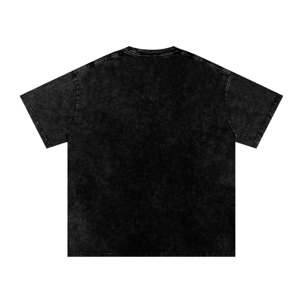 Snow Washed Oversized Tee — 250 GSM